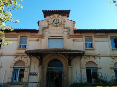 façade au scanner 3D HOPITAL LEZIGNAN